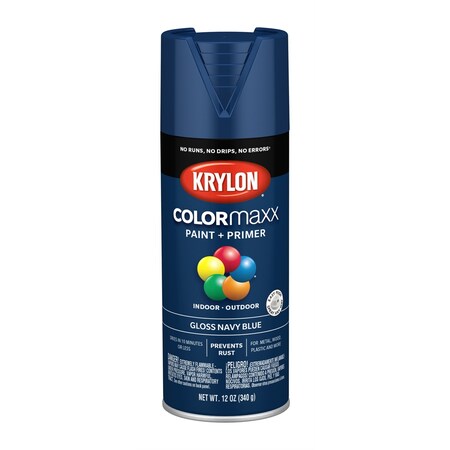 Krylon Navy, Gloss, 12 oz 5529
